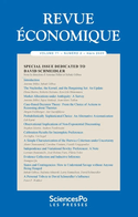 Revue économique, v. 71, no 02, mars 2020